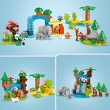 LEGO 10446 DUPLO Town Wildtier-Familien 3-in-1-Set, Konstruktionsspielzeug 