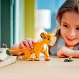 LEGO 43243 Disney Classic Simba, das Löwenjunge des Königs, Konstruktionsspielzeug 