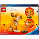 LEGO 43243 Disney Classic Simba, das Löwenjunge des Königs, Konstruktionsspielzeug 