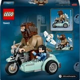 LEGO 76443 Harry Potter Hagrids und Harrys Motorradtour, Konstruktionsspielzeug 