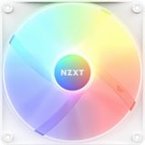NZXT F140 RGB Core Twin Pack 140x140x26, Gehäuselüfter weiß, 2er Pack, inkl. RGB-Controller, 140 mm