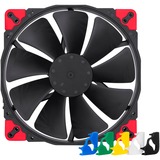 Noctua NF-A20 PWM chromax.black.swap 200x200x30, Gehäuselüfter schwarz, 200 mm
