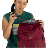Osprey Hikelite 28 , Rucksack weinrot/schwarz, 26 Liter, Größe S/M