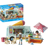 PLAYMOBIL 71904 myLife Ice Cream Truck mit Surfshop, Konstruktionsspielzeug 