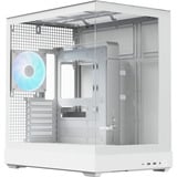 APNX V2-F-WT-v1, Tower-Gehäuse weiß, Tempered Glass x 3