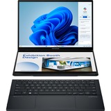 ASUS Zenbook Duo OLED (UX8406MA-PZ058X), Notebook grau, Intel® Core™ Ultra 9 185H, Intel® Arc™ Graphics, 32 GB LPDDR5X, 2 TB (2 TB SSD), Windows 11 Pro 64-Bit