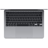 Apple MacBook Air 34,5 cm (13,6") CTO, Notebook grau, M3, 10-Core GPU, macOS, Deutsch, 34.5 cm (13.6 Zoll), 256 GB SSD