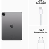 Apple iPad Pro 11" (128 GB) Generalüberholt, Tablet-PC grau, Gen 4 / 2022
