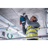 Bosch 18V Profi-Set Bohrhammer GBH 18V-22 + Bohrschrauber GSR 18V-45 blau/schwarz, 2x Li-Ionen Akku 4,0Ah, Hammerbohrer- und Bit-Set, Werkzeugtasche