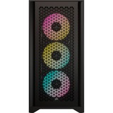 Corsair iCUE 4000D RGB AIRFLOW, Tower-Gehäuse schwarz, Tempered Glass