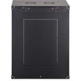 Digitus Wandgehäuse Dynamic Basic Serie - 600x450 mm (BxT), IT-Schrank schwarz, 16 Höheneinheiten
