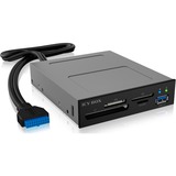 ICY BOX IB-872-i3, Kartenleser schwarz