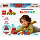 LEGO 10417 DUPLO Disney Mack beim Rennen, Konstruktionsspielzeug rot