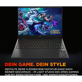 OMEN 16-am0074ng, Gaming-Notebook schwarz, Intel® Core™ i7-14650HX, NVIDIA GeForce RTX 5070, 16 GB DDR5, 1 TB (1 TB SSD), Windows 11 Home