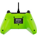 PDP Wired Controller - Electric Carbon, Gamepad anthrazit/neon-grün, für Xbox Series X|S, Xbox One, PC