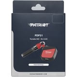 Patriot PDP31 Portable SSD 1 TB, Externe SSD schwarz/rot, USB-C 3.2 Gen 2 (10 Gbit/s)