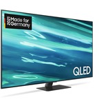 SAMSUNG GQ-50Q80A, QLED-Fernseher 125 cm(50 Zoll), schwarz, UltraHD/4K, HDR, Twin Tuner