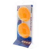 Scanpart Kunststoff Trocknerbälle, Ball orange, 2 Stück