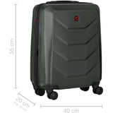 Wenger Prymo Carry-On, Schalenkoffer, Trolley anthrazit, 43 Liter