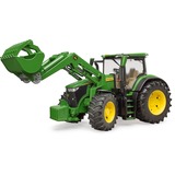 bruder 03151 John Deere 7R 350 mit Frontlader, Modellfahrzeug grün