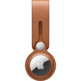 Apple AirTag Anhänger aus Leder, Hülle braun