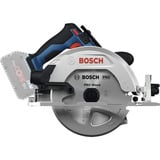 Bosch Professional Akku-Handkreissäge GKS 18V-68-2 Professional solo, 18Volt blau/schwarz, ohne Akku und Ladegerät, Ø 190mm, in L-BOXX