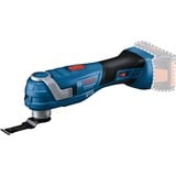 Bosch Professional Akku-Multi-Cutter GOP 18V-34 Solo Professional, 18Volt, Multifunktions-Werkzeug blau/schwarz, ohne Akku und Ladegerät, L-BOXX