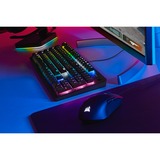 Corsair K60 RGB Pro Low Profile, Gaming-Tastatur schwarz, DE-Layout, Cherry MX Low Profile RGB Speed
