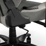 Corsair T3 Rush Gaming-Stuhl grau/weiß, mit Stoffbezug (2023)