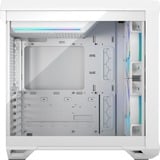 Fractal Design Compact RGB White TG Clear, Tower-Gehäuse weiß, Tempered Glass