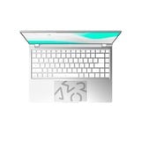 GIGABYTE AERO 14 OLED BMF-H2DEBB3SH, Notebook silber, Intel® Core™ i7-13620H, NVIDIA GeForce RTX 4050, 16 GB LPDDR5, 512 GB (512 GB SSD), Windows 11 Home 64-Bit