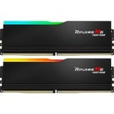 G.Skill DIMM 32 GB DDR5-6400 (2x 16 GB) Dual-Kit, Arbeitsspeicher schwarz, F5-6400J3240G16GX2-RM5NRK, Ripjaws M5 Neo RGB, AMD EXPO