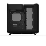 HYTE X50 Pitch Black, Tower-Gehäuse schwarz, Tempered Glass