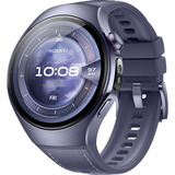 Huawei Watch 5 46mm (Rates-L39L), Smartwatch grau/violett, Komposit-Armband in grauviolett, Gehäuse aus Titanium