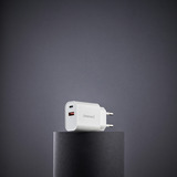 Intenso Power Adapter W30AC, Ladegerät weiß, 30W