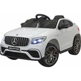 Jamara Ride-on Mercedes-Benz AMG GLC 63 S Coupé, Kinderfahrzeug weiß, 12V