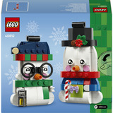 LEGO 40812 Seasonal Deko-Schneemänner, Konstruktionsspielzeug 