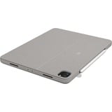 Logitech Combo Touch für iPad Pro 12 5/6 Gen. 920-010216, Tastatur hellbeige, DE-Layout, Scherenmechanik, für iPad Pro 12,9" (5. und 6. Generation)