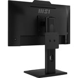 MSI PRO MP242PMGDE, LED-Monitor 60 cm (23.8 Zoll), schwarz, FullHD, IPS, Webcam, Mikrofon, HDMI, DP, VGA, USB-Hub, 120Hz Panel