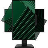 MSI PRO MP242PMGDE, LED-Monitor 60 cm (23.8 Zoll), schwarz, FullHD, IPS, Webcam, Mikrofon, HDMI, DP, VGA, USB-Hub, 120Hz Panel