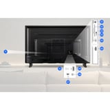 Medion LIFE MD 840101, LED-Fernseher 100.3 cm (40 Zoll), schwarz, FullHD, PVR, WLAN, Bluetooth