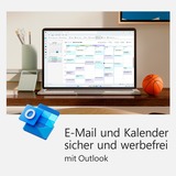 Microsoft Office 365 Family 6 User DE für PC und MAC, Office-Software Deutsch, 1 Jahr