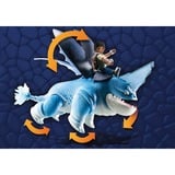 PLAYMOBIL 71082 Dragons: The Nine Realms - Plowhorn & D'Angelo, Konstruktionsspielzeug Mit Kristallfels zum Sprengen