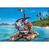 PLAYMOBIL 71794 Pirates Schatzbergung auf Piratenfloss, Konstruktionsspielzeug 
