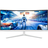 Philips EVNIA 34M2C5601QA, Gaming-Monitor 86.36 cm (34 Zoll), weiß, WQHD, Fast-VA, Curved, HDMI, DP, 200Hz Panel