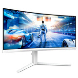 Philips EVNIA 34M2C5601QA, Gaming-Monitor 86.36 cm (34 Zoll), weiß, WQHD, Fast-VA, Curved, HDMI, DP, 200Hz Panel