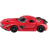 SIKU 1119 Mercedes-Benz SLS AMG Black Series, Modellfahrzeug rot/schwarz
