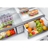 Samsung RF65A96768A/EG, Multi-Door weiß/dunkelblau