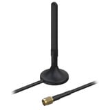 Teltonika 5G Mobile Magnetic SMA, Antenne schwarz, Magnetischer Standfuß