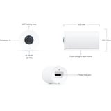 Ubiquiti UniFi AI Theta 360, Überwachungskamera weiß, 4K, 360° Sichtfeld